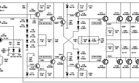 2000W Audio Amplifier Circuit Diagrams: Unveiling the Power Behind High-Fidelity Sound